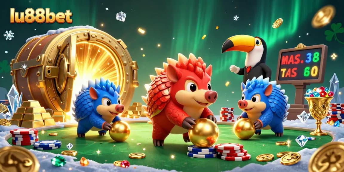 Join the excitement at lu88bet by rolling in golden balls and bowling through poker chips!