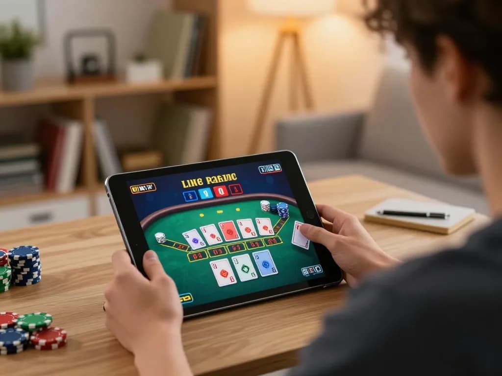 Engaging in live casino action on co 88 platform, showcasing dynamic blackjack gameplay and strategic betting.