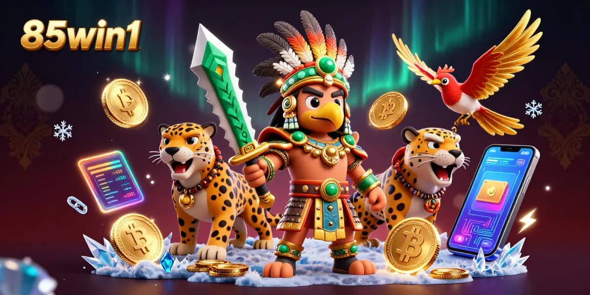 Experience thrilling diversions with iconic characters in an action-packed 85win1 digital casino scene.