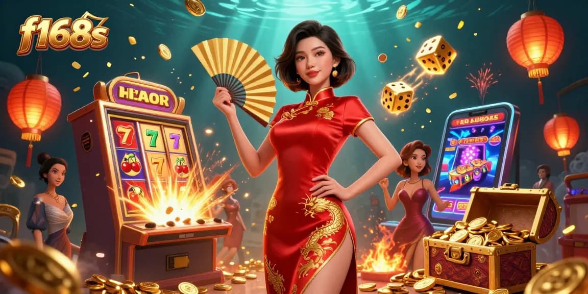 Experience the excitement of f168s with vibrant 3D casino action and golden jackpots!