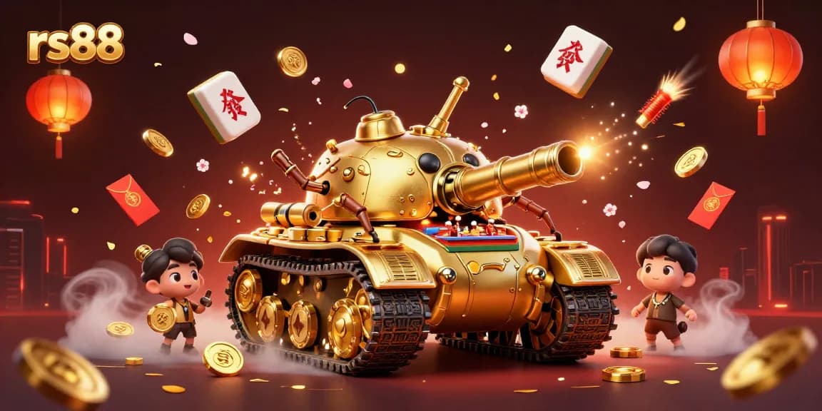 Experience thrilling gameplay with rs88's golden tank casino brimming with excitement and prizes.