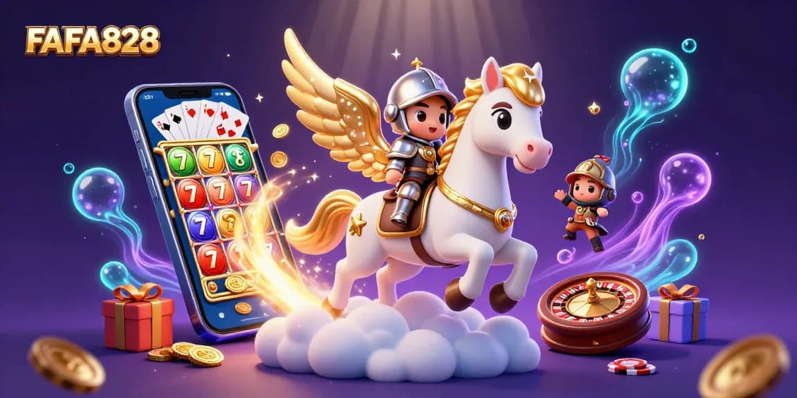 Win big with FAFA828 by spinning vibrant slot reels filled with luck and excitement.