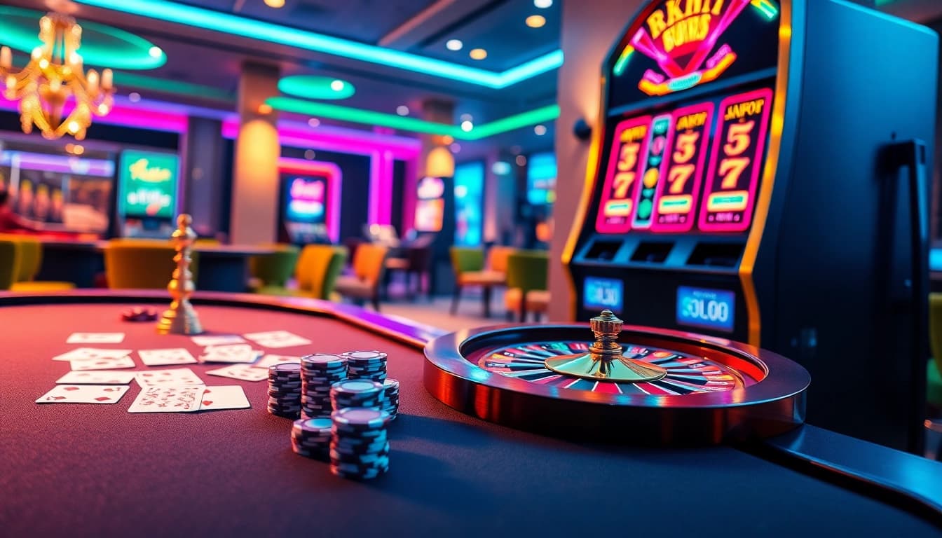 Experience thrilling gameplay as you engage with soibet ไทย across vibrant casino tables and dynamic slot machines.