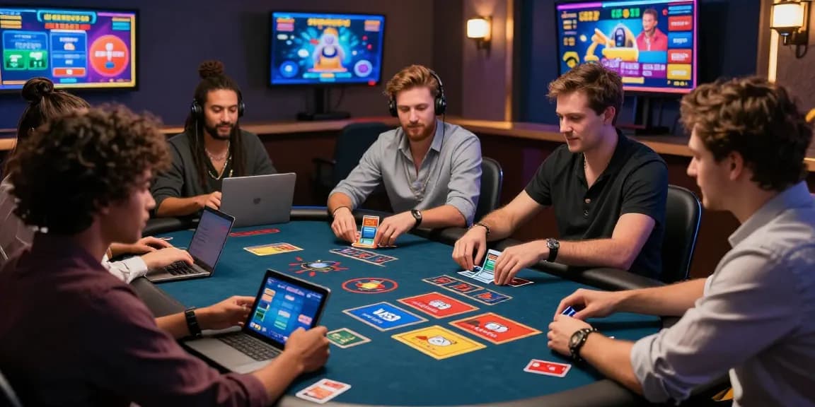 Engaging players at jumpspace.org.uk credit card casinos using various devices for live dealer games and transactions.
