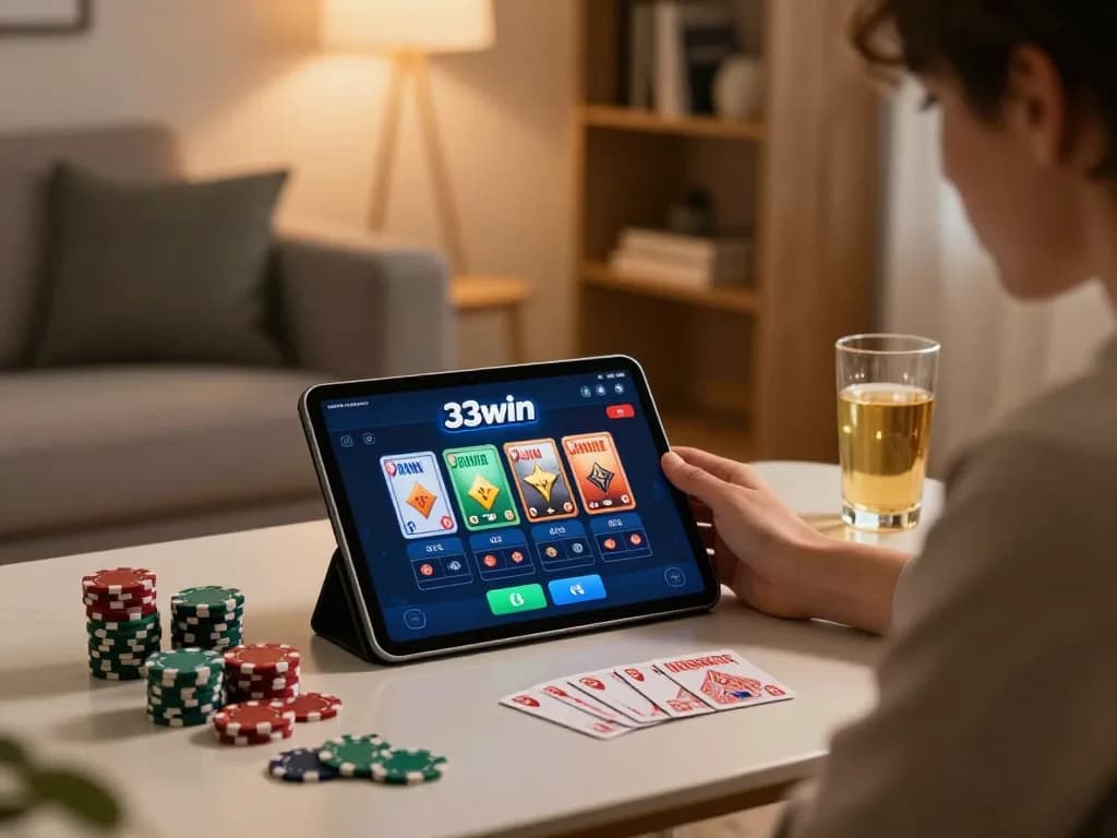 Engaging mobile gaming experience on the 33win app, showcasing dynamic gameplay and strategic decision-making.