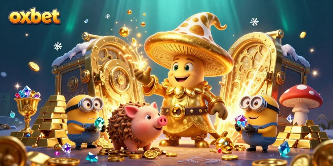 Experience the thrill of winning with OXBET's engaging casino environment and golden treasures.