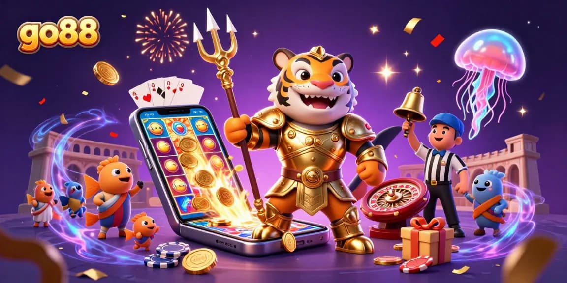 Explore go88's vibrant gaming experience with thrilling slot games and dynamic visuals.