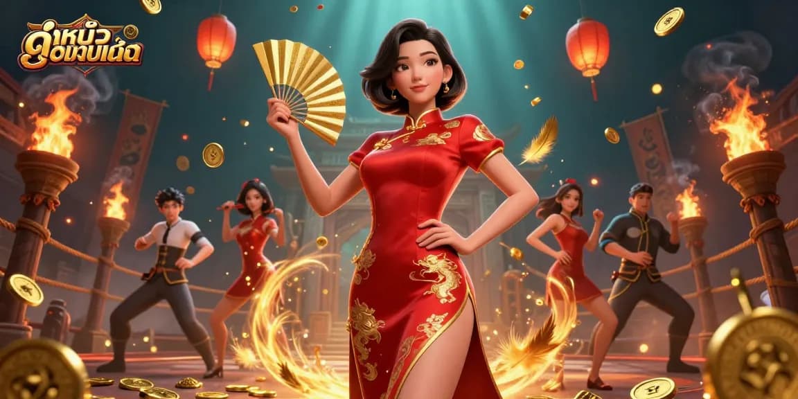 Experience ดูหนังออนไลน์ with captivating Asian elegance and vibrant gambling themes.