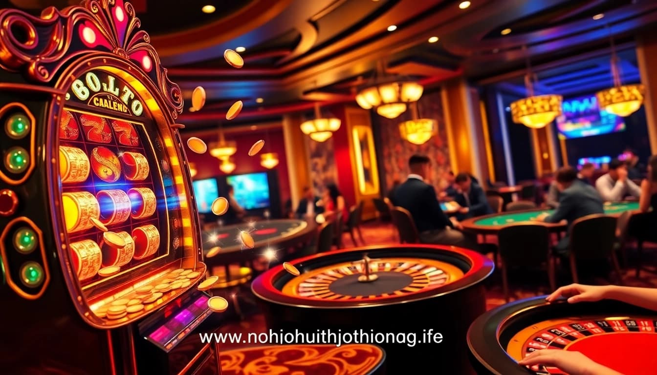 Play thrilling games at https://nohudoithuong.life/ with exciting slot machines and casino tables.