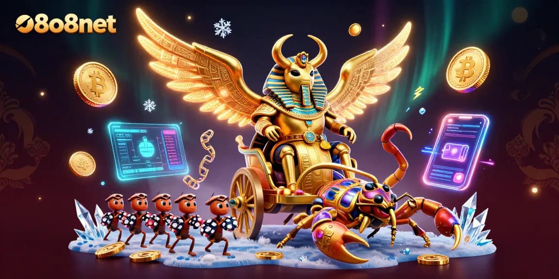Engage with thrilling crypto gambling at o8o8net featuring vibrant casino elements and dynamic characters.
