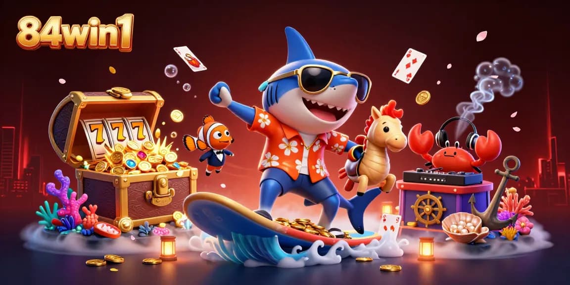 Experience thrilling winnings at 84win1 with action-packed 3D casino adventure.