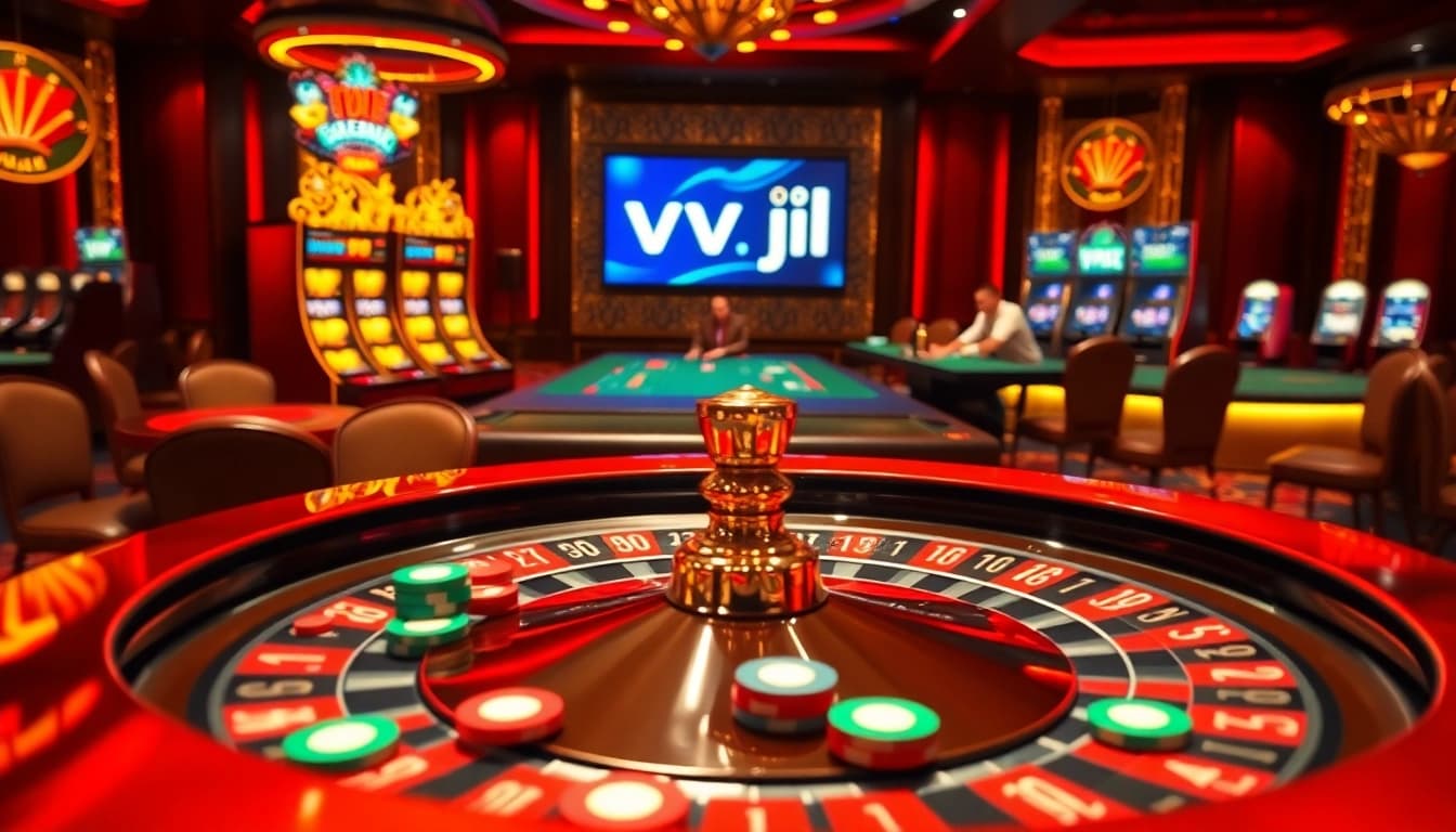 Experience thrilling moments at vv jl casino with poker games and roulette.