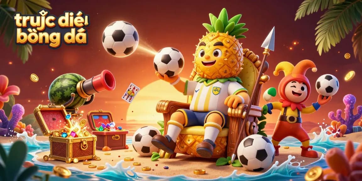 Engage deeply in trực tiếp bóng đá action with a vibrant casino scene showcasing football-themed characters and gaming elements.