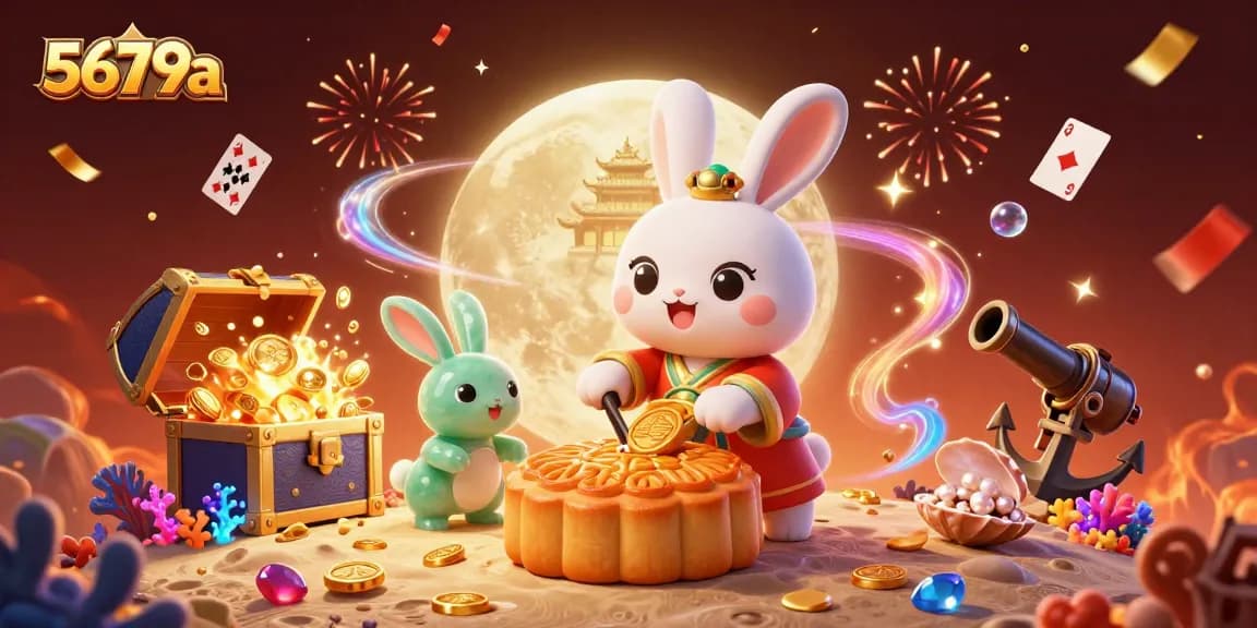 Join the excitement at 5679a with a vibrant scene depicting gambling action and mystical elements.
