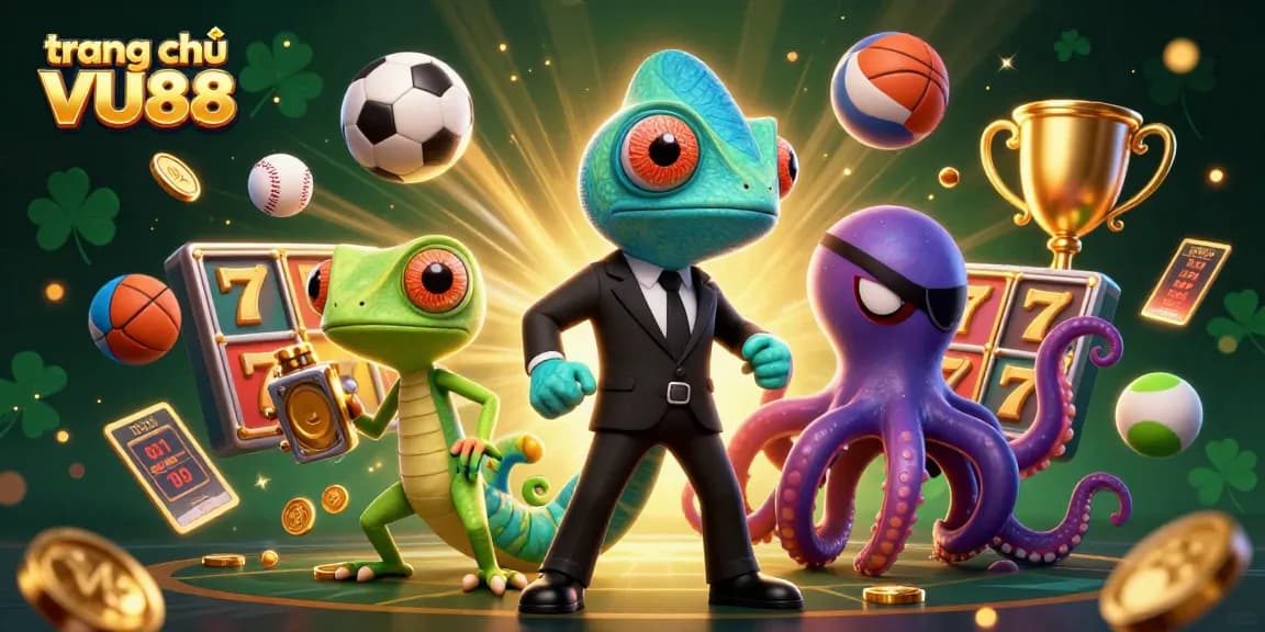 Experience the excitement of slots and vibrant play at trang chủ VU88 with dynamic casino elements.