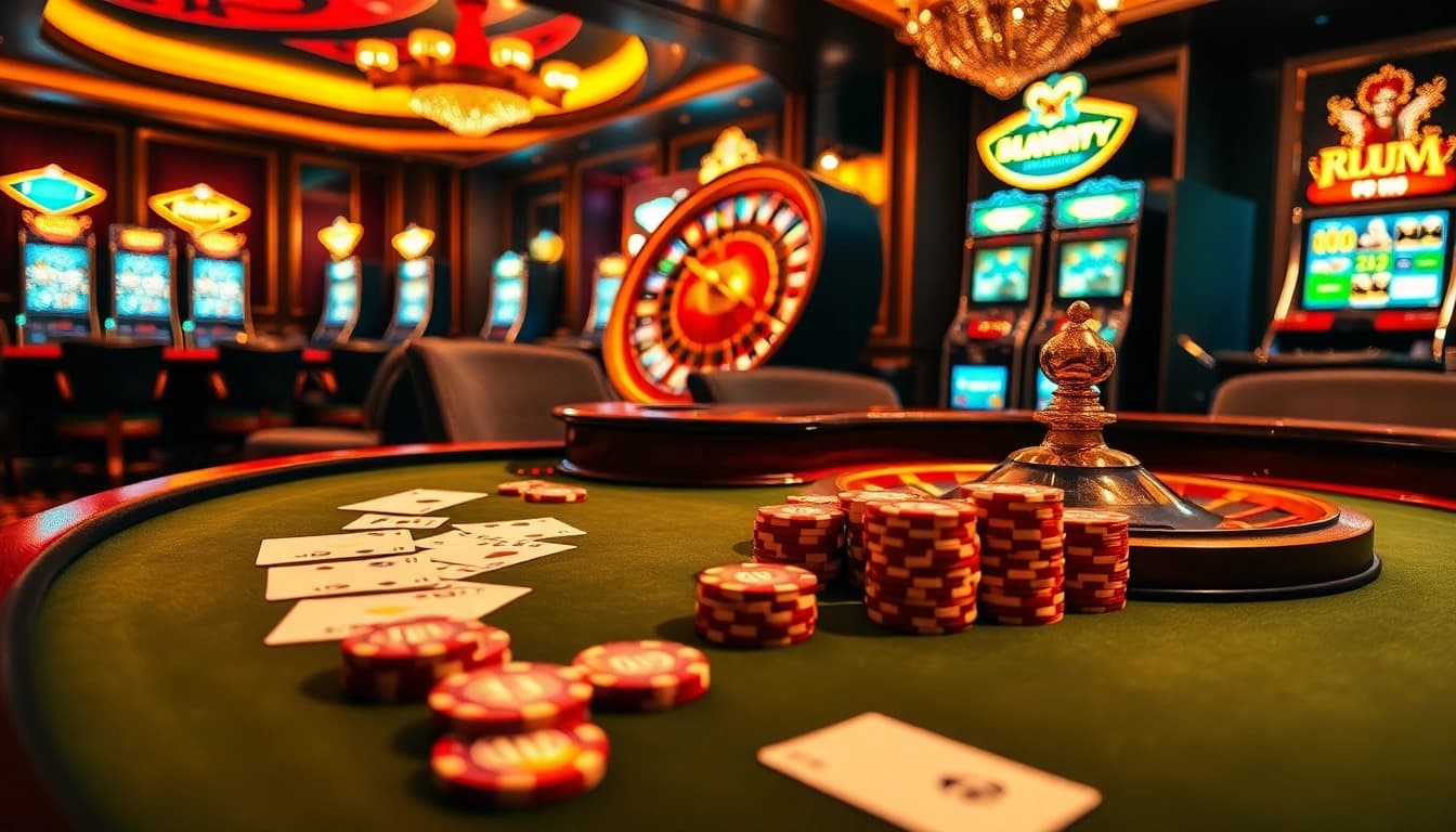 Engaging gamblers at the XX 88 poker table surrounded by excitement and luxury.