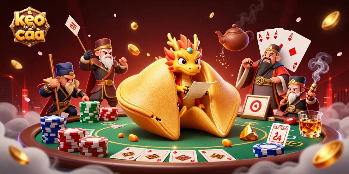 Engage with kèo nhà cái strategies through vibrant 3D illustration of casino excitement and winning moments.