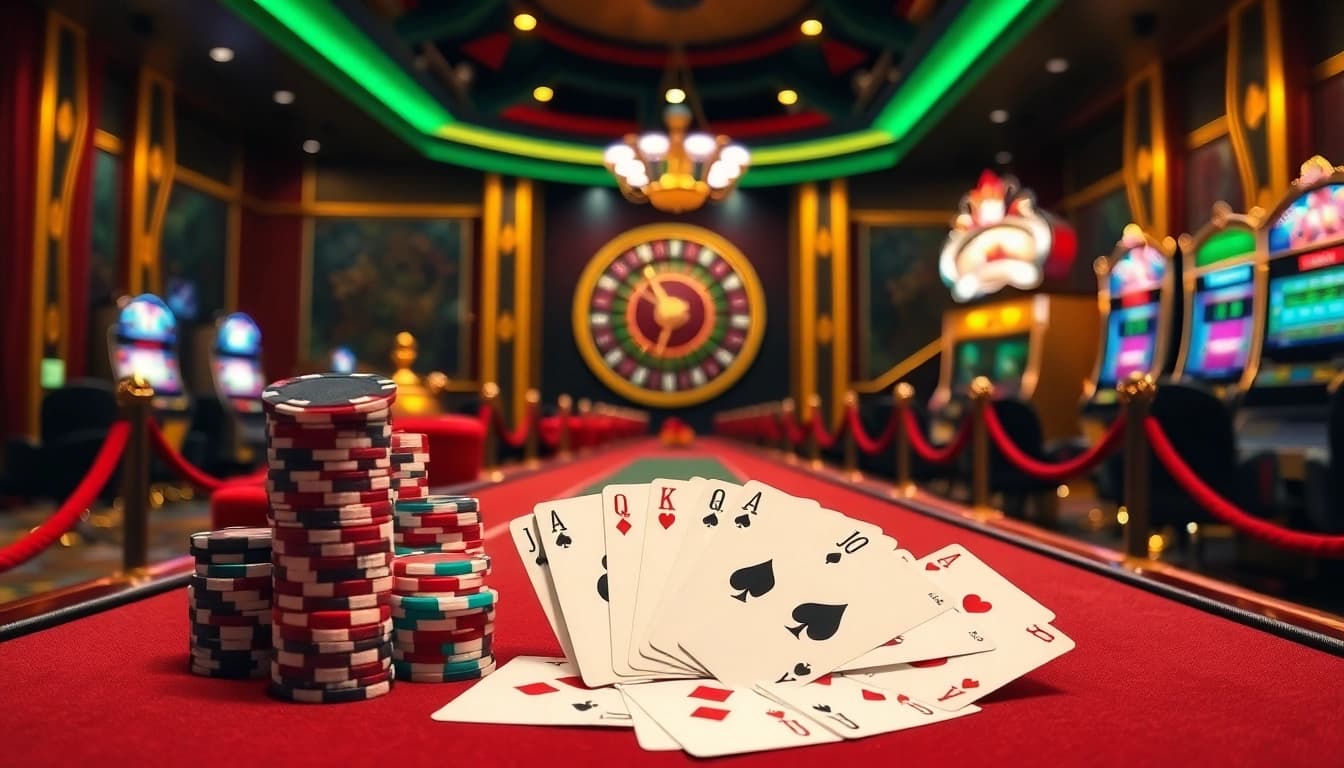 Experience the thrill of winning at https://ck444s.net/ with vibrant casino tables and exciting poker action.