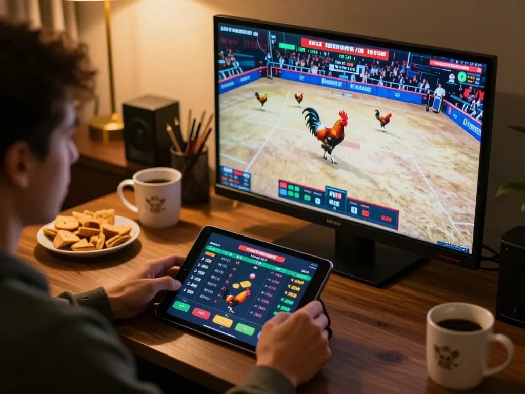 Experience thrilling live cockfighting at WALA88 with high-stakes bets and vibrant action.