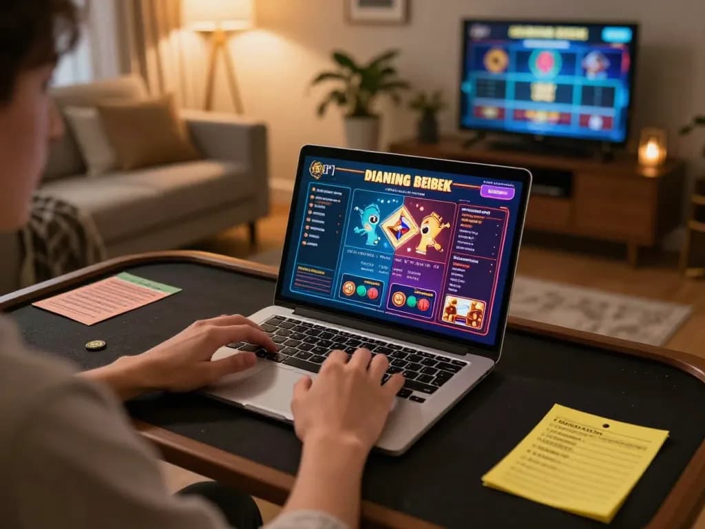 Experience thrilling gameplay on f8betlv with a cozy home betting setup showcasing focused strategy and advanced gaming.