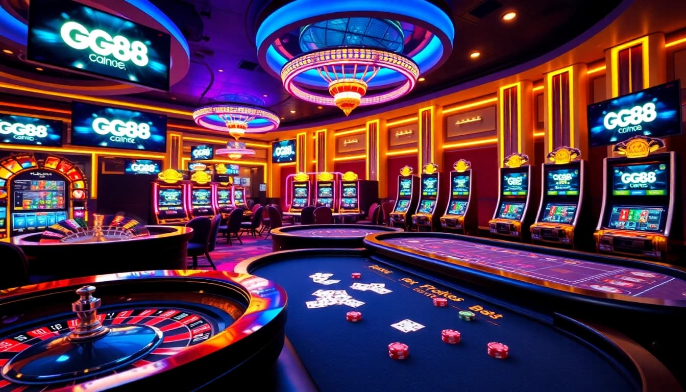 Experience the ultimate excitement of GG88 bet with vibrant casino games and lively betting action.