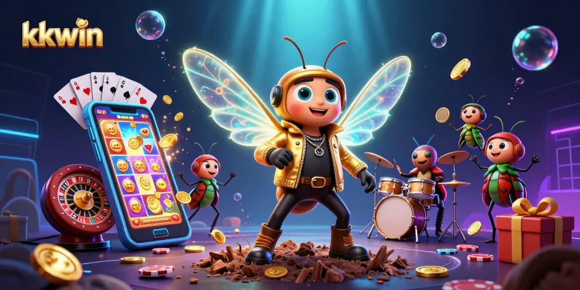 Experience exciting gameplay at kkwin with vibrant 3D characters and casino elements.