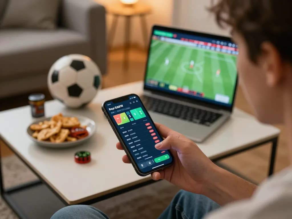 Engage with 33win on your smartphone while analyzing sports betting odds.
