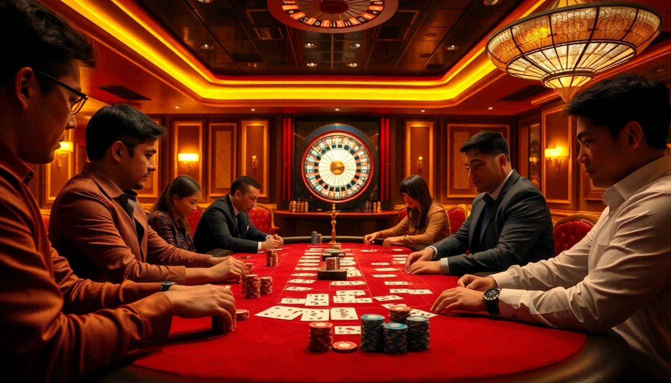 Experience thrilling poker action at https://luongsontv5.com/ with vibrant tables and dynamic players.