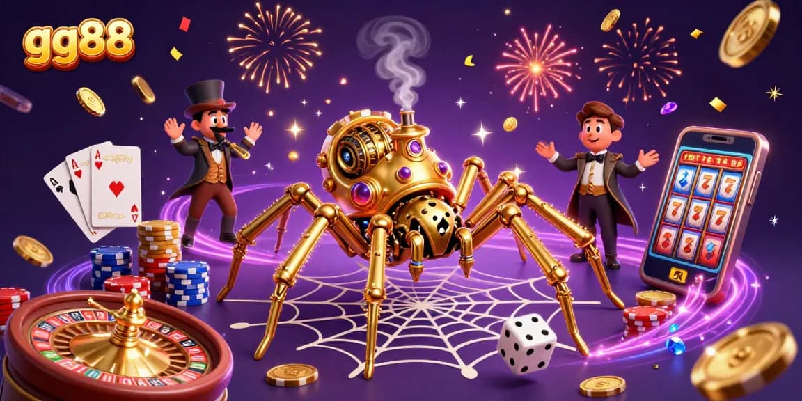Experience exciting gameplay with gg88 featuring dazzling casino elements and a whimsical steampunk theme.