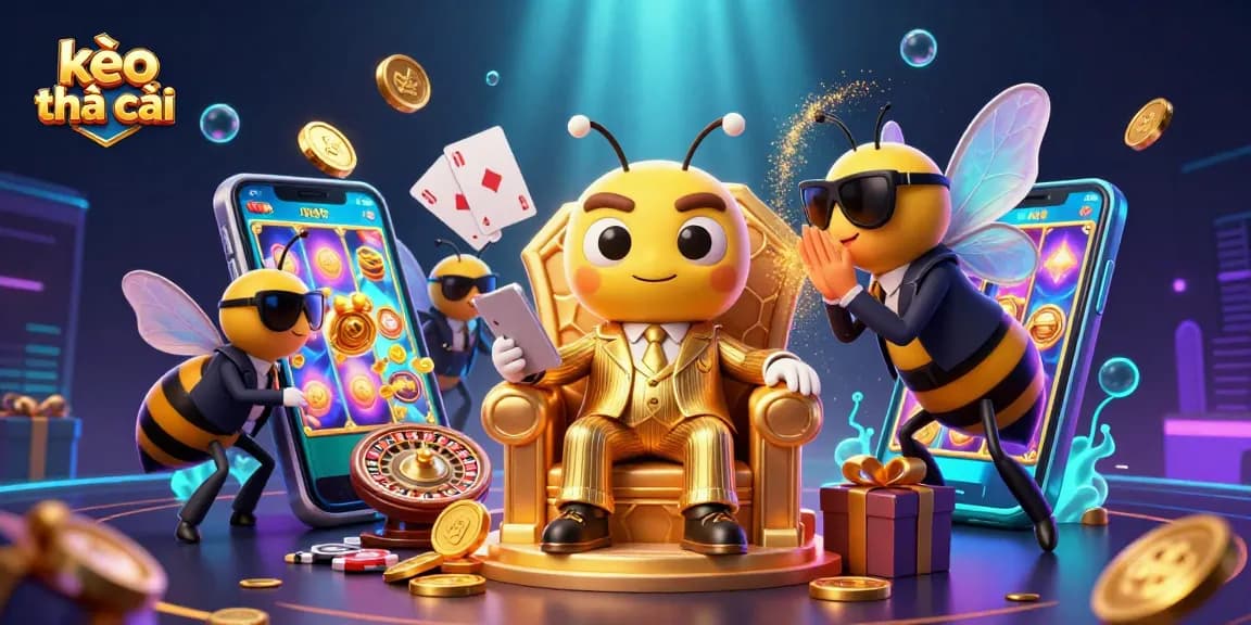 Bet and analyze with kèo nhà cái while enjoying thrilling gaming elements in a vivid 3D scene.