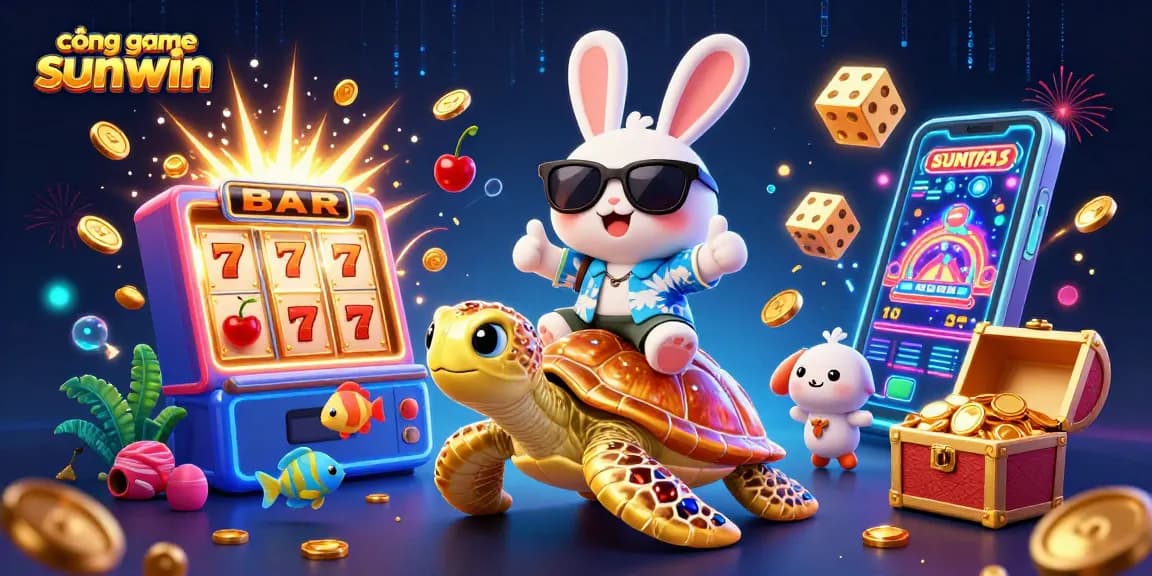Experience thrill at cổng game sunwin with vibrant jackpot scenes and exciting casino elements.