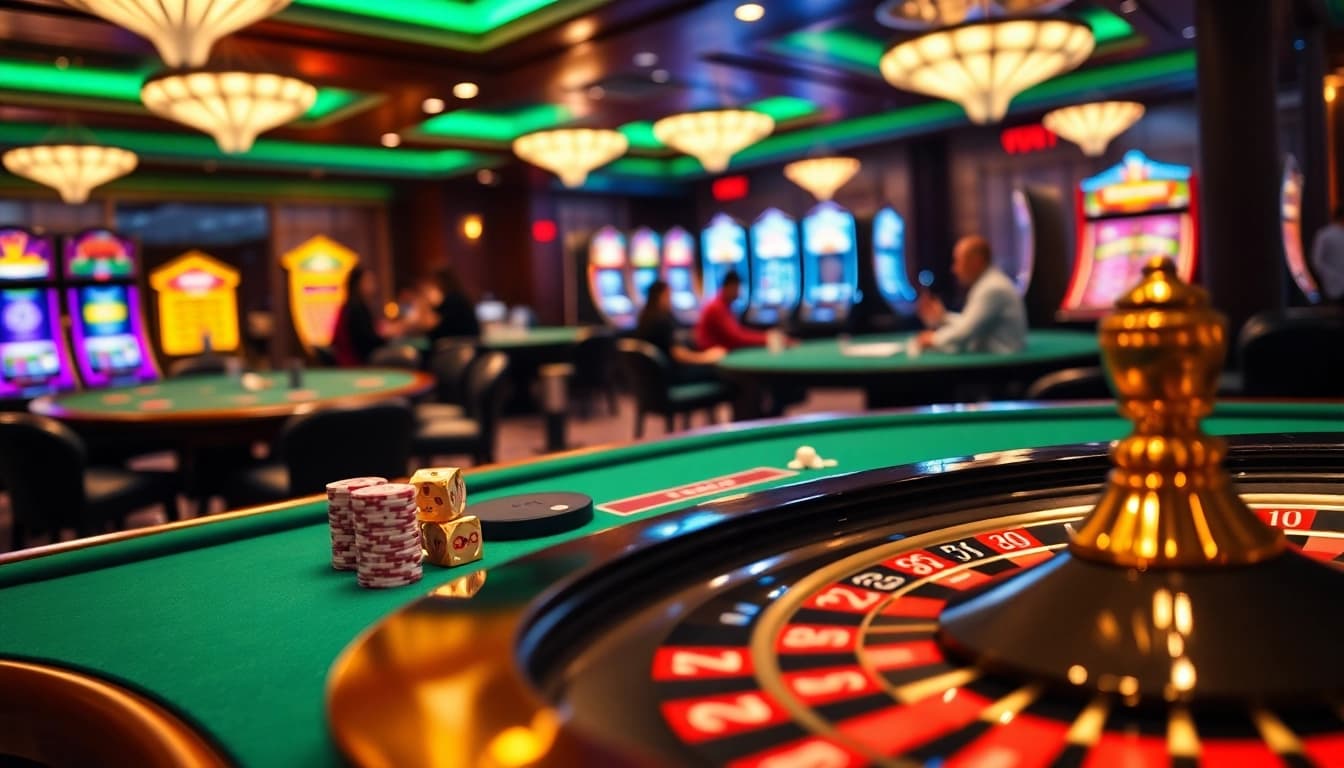 Experience thrilling gaming action at https://mm88.moe/ featuring luxurious casino tables and exciting betting opportunities.