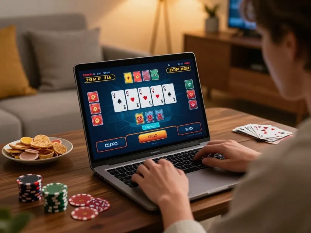Engage in thrilling online blackjack at https://go8.agency/ with cozy home setup and live dealer interaction.