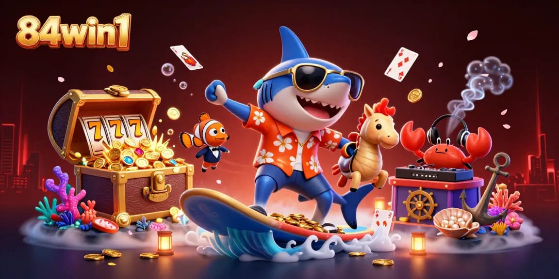 Experience thrilling winnings at 84win1 with action-packed 3D casino adventure.