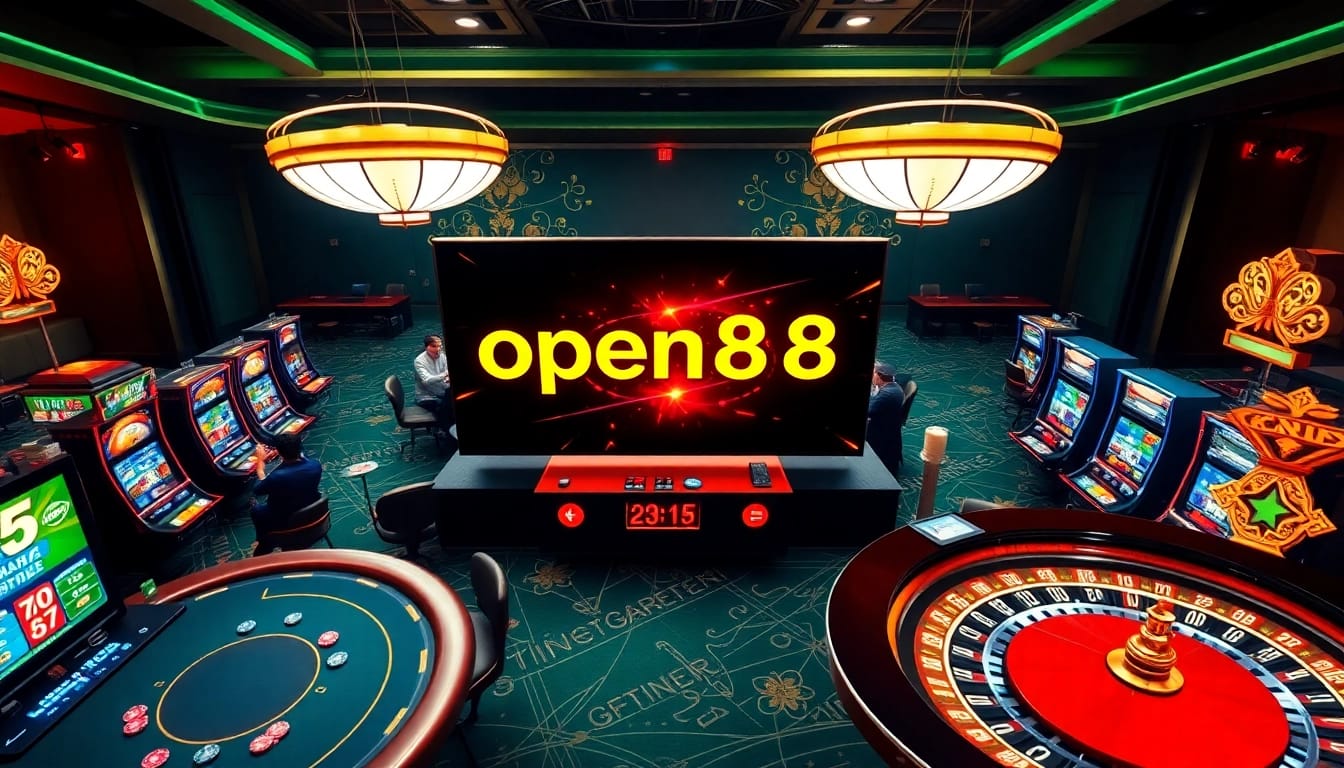 Experience thrilling moments at open88 with vibrant casino games and stylish layouts.