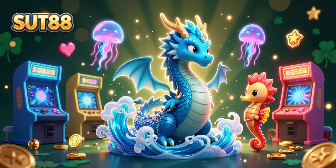 SUT88 players enjoy exciting games amid dazzling casino elements and enchanting characters.