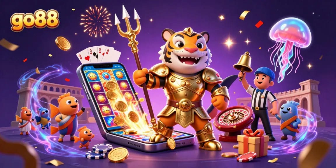 Explore go88's vibrant gaming experience with thrilling slot games and dynamic visuals.