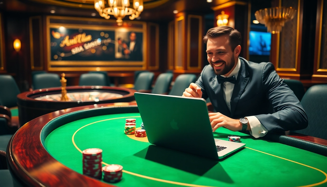 Experience the excitement of SODO66 with vibrant poker chips and a luxurious casino atmosphere.