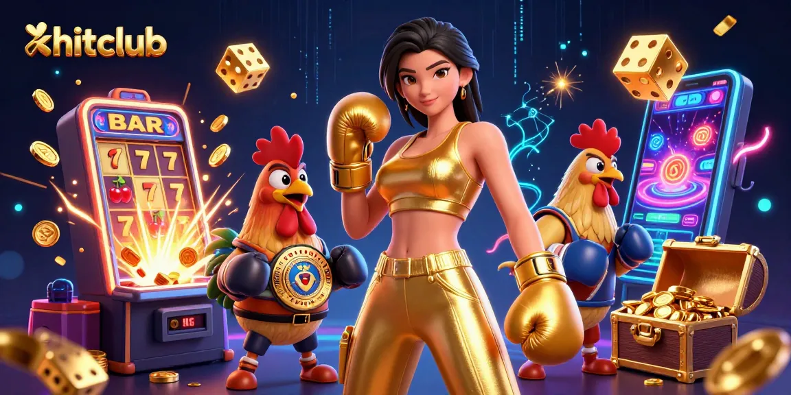 Experience hitclub's thrilling game world with vibrant casino elements and immersive visuals.