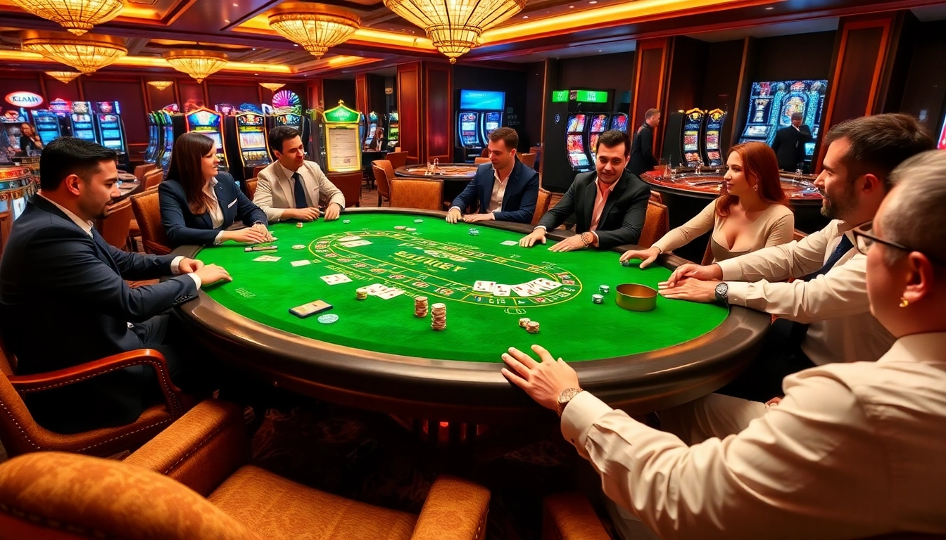 Experience thrilling gaming at 88XX BET with luxurious poker tables and engaging casino environments.