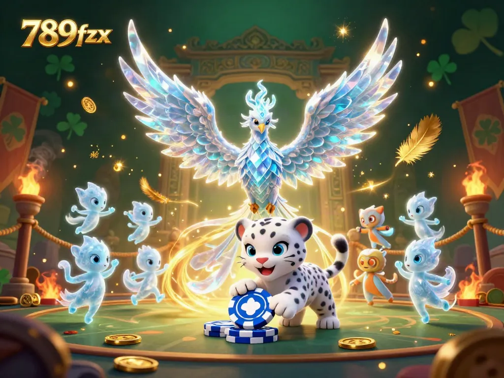 Engage with exciting games at 789fzx featuring vibrant characters in a rich casino setting.