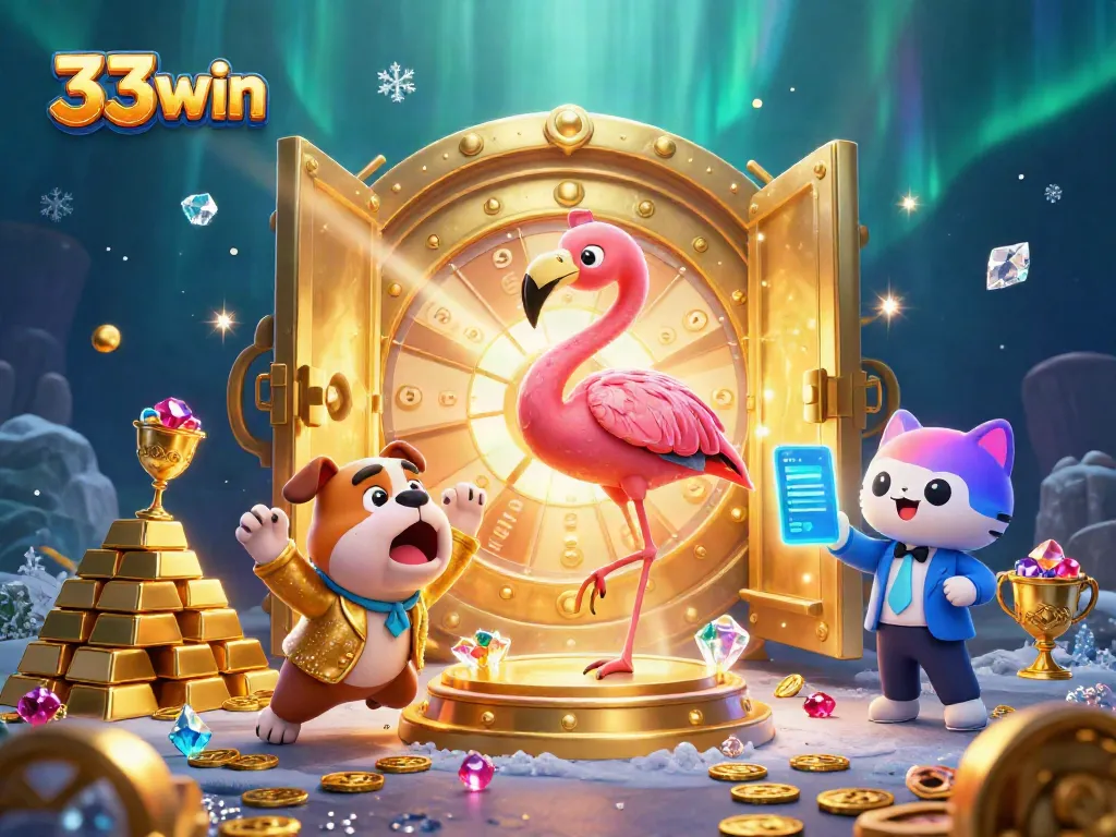 Join the excitement at 33win with vibrant game show characters and dazzling prizes!