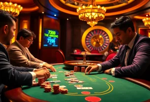 Experience the thrill of FIVE88 with professional poker gameplay and vibrant casino elements.