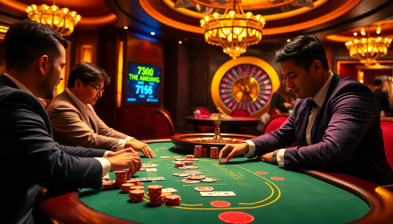 Experience the thrill of FIVE88 with professional poker gameplay and vibrant casino elements.