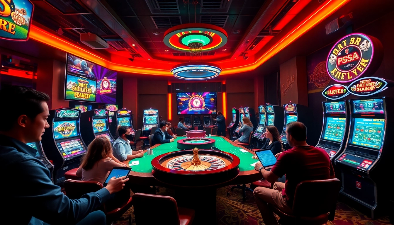 Exciting online gaming experience at s666.nyc with vibrant casino visuals.