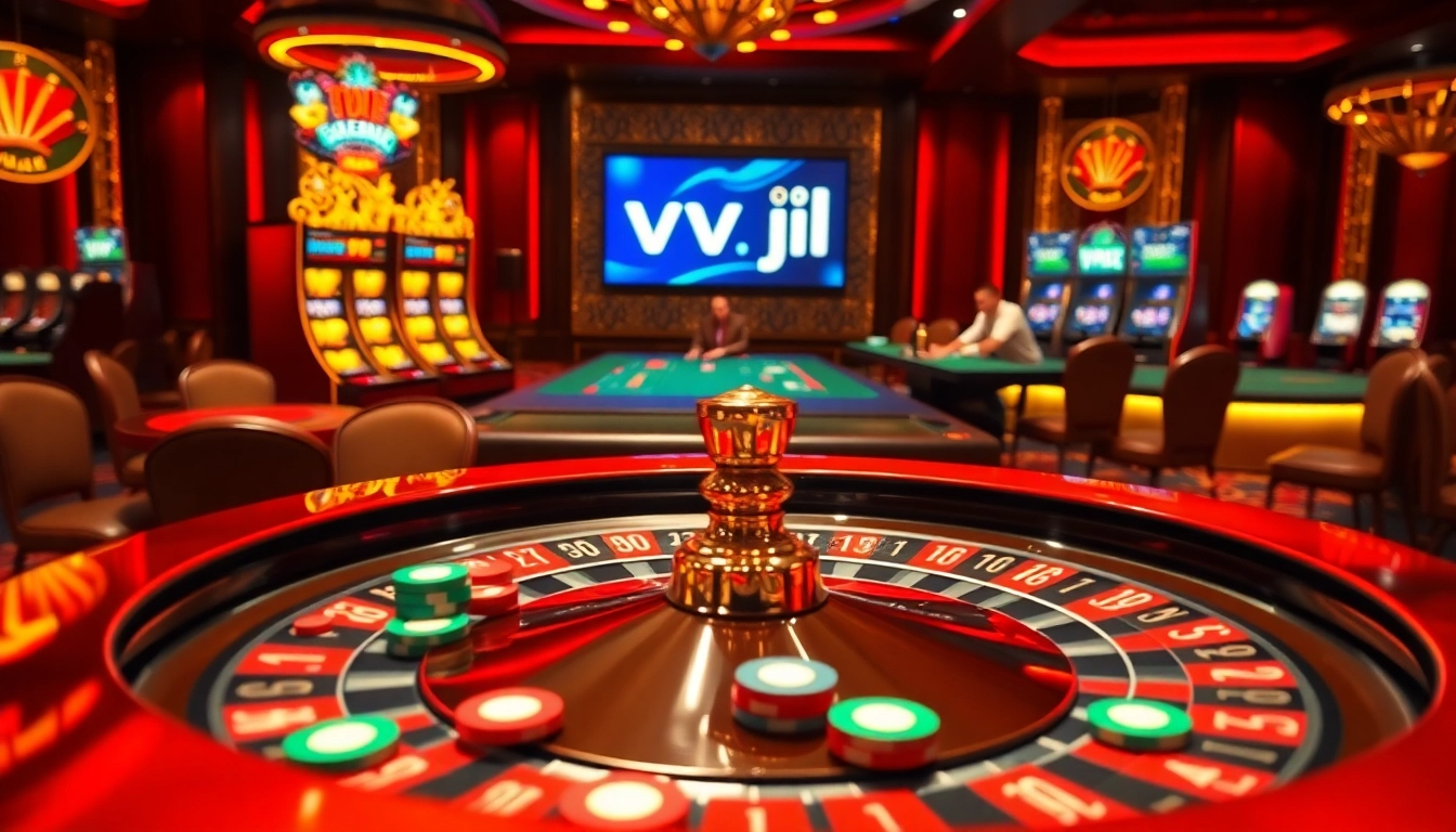 Experience thrilling moments at vv jl casino with poker games and roulette.