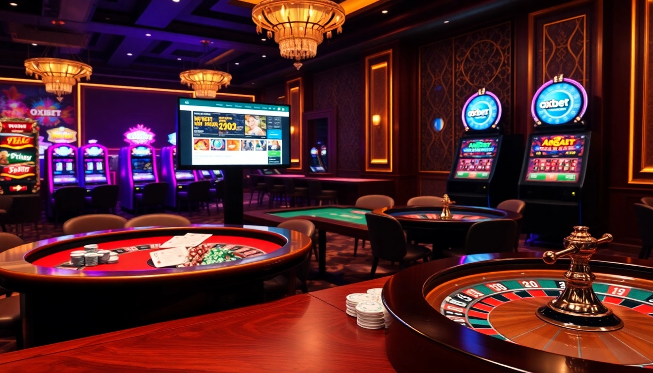 Experience the engaging world of online betting at https://oxbet.br.com/ with vibrant casino visuals.