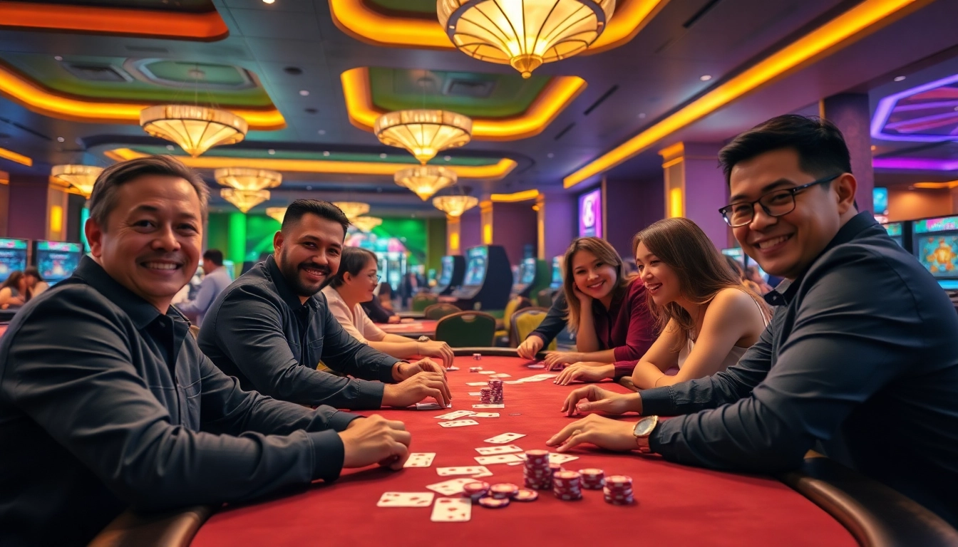 Experience the excitement of online gaming at tk88win.live with players engaged in thrilling card games.