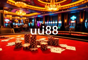 Experience the excitement of uu88 as players engage with luxurious casino games and vibrant atmosphere.